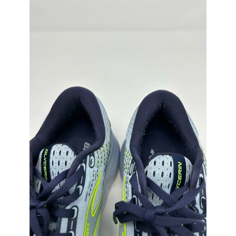 Brooks Glycerin 20 Women's Running Shoes Blue Colorblock Lace-Up Size 10